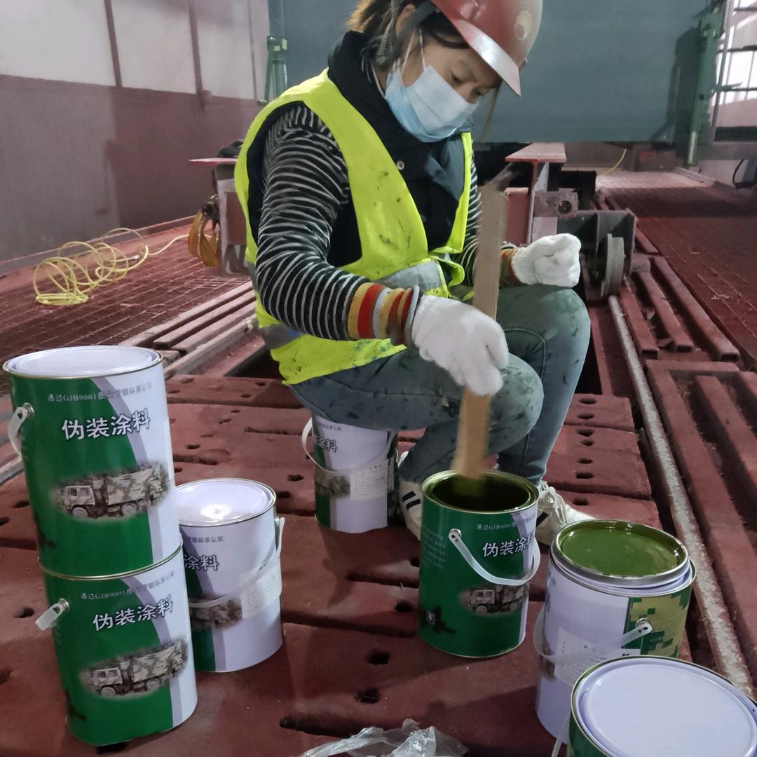 桦甸刷迷彩漆 空军迷彩漆怎么喷 07 如何喷