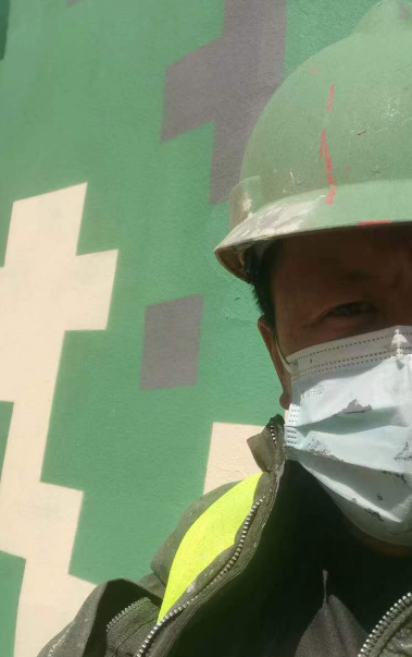 桦甸迷彩漆未完全固化；